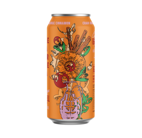 Cranberry Orange Cinnamon Hard Cider 4-pack