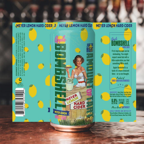 Meyer Lemon Hard Cider 4-Pack