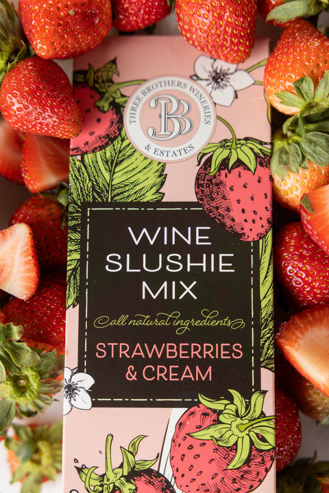 Strawberries and Cream Slushie Mix