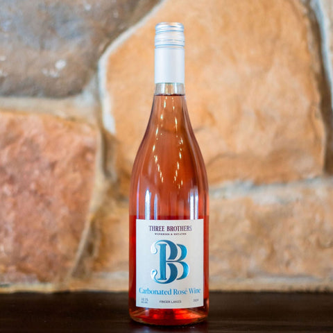 Carbonated Rose Wine