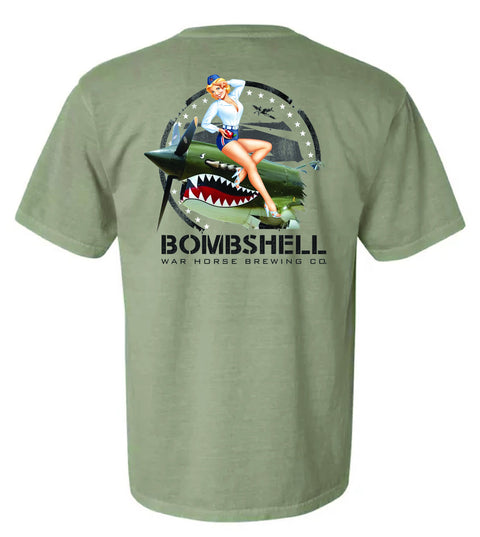 War Horse Shark Bombshell Fleck T-Shirt