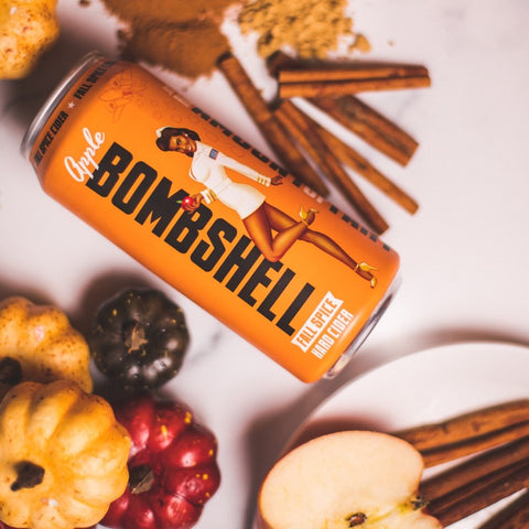 fall spice bombshell hard cider